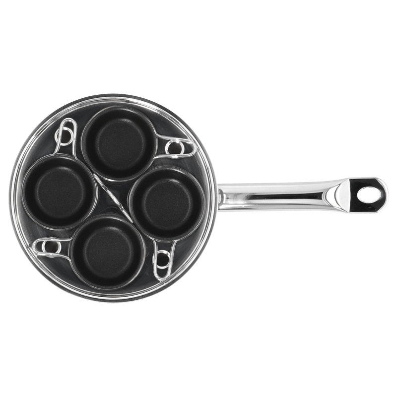 Demeyere Resto 4-cup Stainless Steel Egg Poacher Set & Reviews
